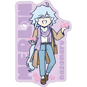 Fate/Grand Order 藤丸立香はわからない 槌田先生 描き下ろし マーリン お花見ver. トラベルステッカー