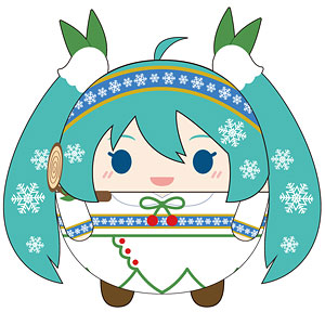 雪ミク ふわコロりん BIGF：雪ミク (2015)