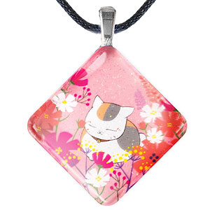 【限定販売】夏目友人帳 グラスジュエリーネックレス ニャンコ先生 秋