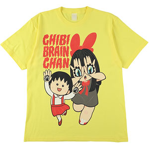 CHIBI BRAIN CHAN T-shirt イエロー S