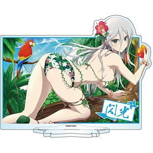 デカアクリルスタンド「シノビマスター 閃乱カグラ NEW LINK」03/閃光(公式イラスト)