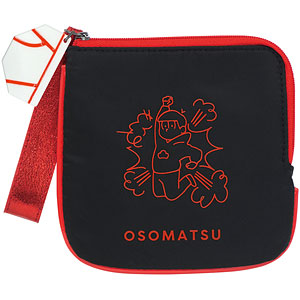 おそ松さん フラットポーチ おそ松RED