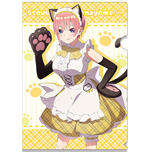五等分の花嫁 中野五月 痛バッグ 猫メイド 五等分の花嫁∽ クリアファイル デザイン05(中野五月/猫耳メイド
