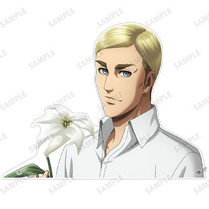 進撃の巨人 描き下ろし ジャン Flower Shop ver. 特大ダイカット