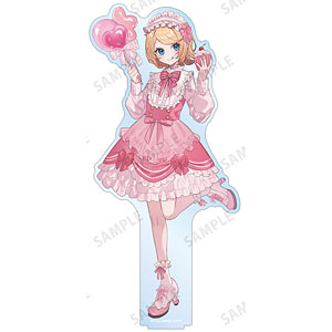 桜ミク 描き下ろし 鏡音リン 桜パーティーver. Art by しゅがお 特大アクリルスタンド