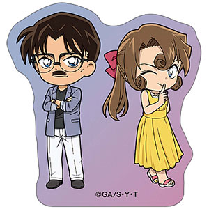 名探偵コナン ステッカー 工藤優作＆工藤有希子