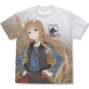 TVアニメ『狼と香辛料 MERCHANT MEETS THE WISE WOLF』 ホロ フルグラフィックTシャツ/WHITE-M