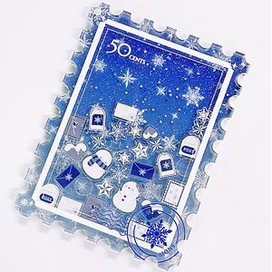 推し活グッズ アクリルフレーム 雪夜来信 BIGサイズ(ブルー)