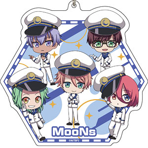デカアクリルキーホルダー「B-PROJECT～熱烈*ラブコール～」03/駅員ver. MooNs(ミニキャライラスト)