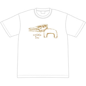 シメジ シミュレーション モササ犬Tシャツ M