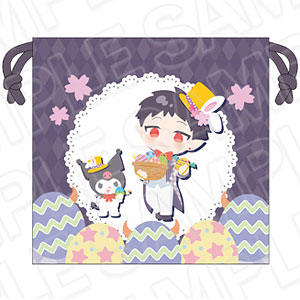 魔入りました！入間くん×サンリオキャラクターズ 巾着 オペラ×ハロー