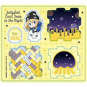 夜のクラゲは泳げない ミニアクリルジオラマ 山ノ内花音