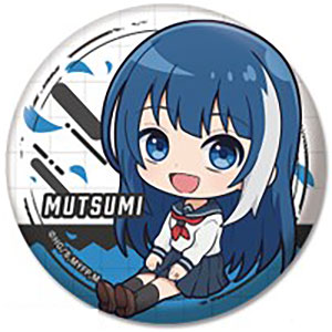 夜桜さんちの大作戦 ぺたん娘缶バッジ 夜桜六美