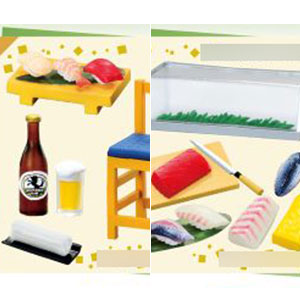 ぷちサンプルシリーズ そば和食処 なごみ屋 へいお待ち！下町の人情寿司 セット 楽天市場】【送料無料!】 リーメント ぷちサンプルシリーズ へい