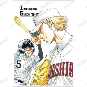 原作「ダイヤのA act II」 成宮鳴＆轟雷市 A3マット加工ポスター