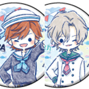 缶バッジ「TSUKIPRO THE ANIMATION 2」09/マリンセーラーver. グラフアートイラスト 9個入りBOX