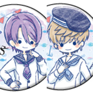 缶バッジ「TSUKIPRO THE ANIMATION 2」10/マリンセーラーver. グラフアートイラスト 8個入りBOX
