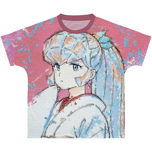 あめ のち ゆき JKおおかみさん フルグラフィックTシャツ/あめと