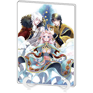 アクリルアートボード(A5サイズ)「星降る王国のニナ」01/アズール＆セト＆ニナ(公式イラスト)