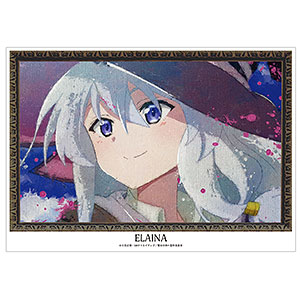 魔女の旅々 イレイナ grunge CANVAS A3マット加工ポスター ver.D