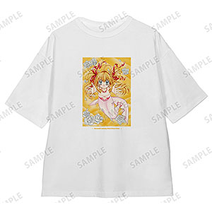 ぴちぴちピッチ 七海るちあ 原作コマ BIGシルエットTシャツ ユニ ぴちぴちピッチ 七海るちあ 原作コマ BIGシルエットTシャツ ユニ
