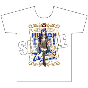 アイドルマスター ミリオンライブ！ フルカラーTシャツ 如月千早 ブライテスト・ショーケースver.