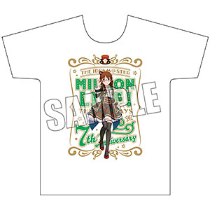 アイドルマスター ミリオンライブ！ フルカラーTシャツ 秋月律子 ブライテスト・ショーケースver.