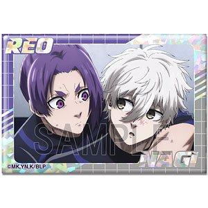 ブルーロック GIGO限定ホログラム缶バッジ(潔世一・凪 誠士郎・御影玲王) TVアニメ『ブルーロック』 ホログラム缶バッジ～GiGOのお店/セガ