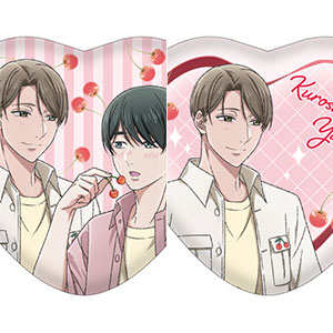 124】ラバースタンプ 扇でかくれんぼ ブラウニー