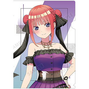 五等分の花嫁∽ rockin’starコラボ 描き下ろし 中野二乃 ロックアイドルver. クリアファイル