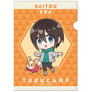 ゆるキャン△ SEASON3 ミニキャラ A4クリアファイル 06 犬山