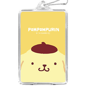 せっきん！～Sanrio characters～ ポムポムプリン ピーカ+ICカードホルダー