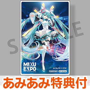 【あみあみ限定特典】CD HATSUNE MIKU EXPO 10th Anniversary E.P. 2層アクリルボード付限定盤