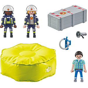 プレイモービル 71464「レスキュー」消防ボートと水上スクーター