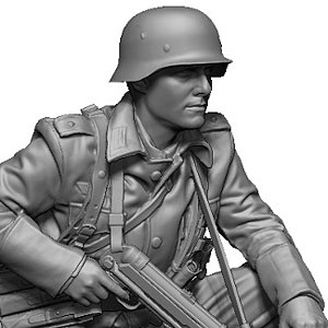 1/16 WWII ドイツ国防軍下士官 前線偵察