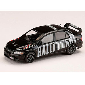 1/64 三菱ランサーエボリューション 7 GSR RALLIART アメジストブラックパール