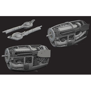 1/48 P-38J エンジンセット (T社用)-amiami.jp-あみあみオンライン本店-