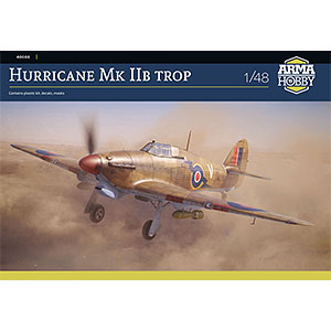 1/48 ホーカー ハリケーン Mk.IIb Trop プラモデル