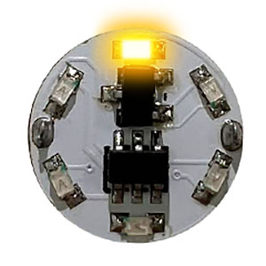 W-PARTS LEDモジュール(磁気スイッチ付き)1LED回転点灯 青[ワンダーウェイ商事]《０７月予約》