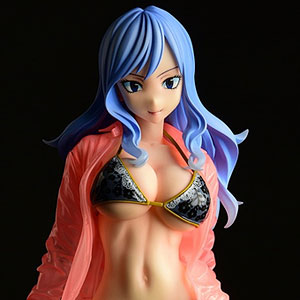 FAIRY TAIL ジュビア・ロクサーGravure_Style『黒ビキニ！！』濡れ透けワイシャツSP 1/6 完成品フィギュア[オルカトイズ]