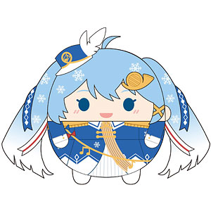 雪ミク ふわコロりんMsize2 D：雪ミク 2020
