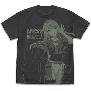 学園アイドルマスター 篠澤広 オールプリントTシャツ/SUMI-XL（再販）[コスパ]《０２月予約》