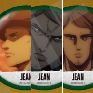 TVアニメ『進撃の巨人』 缶バッジセットB ジャン