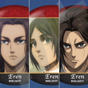 TVアニメ『進撃の巨人』 缶バッジセットC エレン