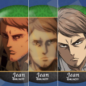 TVアニメ『進撃の巨人』 缶バッジセットC ジャン