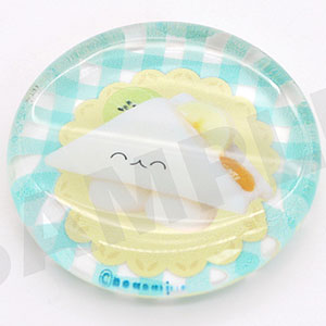 なごみ屋の世界 ガラスお箸置き・「走れ！サンドイッチ！」フルーツサンド