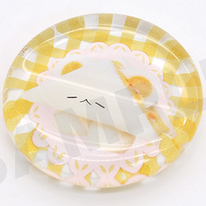 なごみ屋の世界 ガラスお箸置き・「走れ！サンドイッチ！」たまごサンド