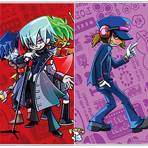 ミミ＆ニャミ アクリルつままれストラップ [pop'n music