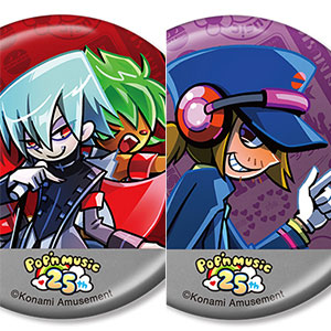 pop’n music トレーディングメタリック缶バッジ ver.B 9個入りBOX