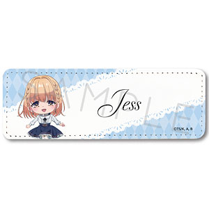 TVアニメ『豚のレバーは加熱しろ』レザーバッジ(ロング) B(ジェス)